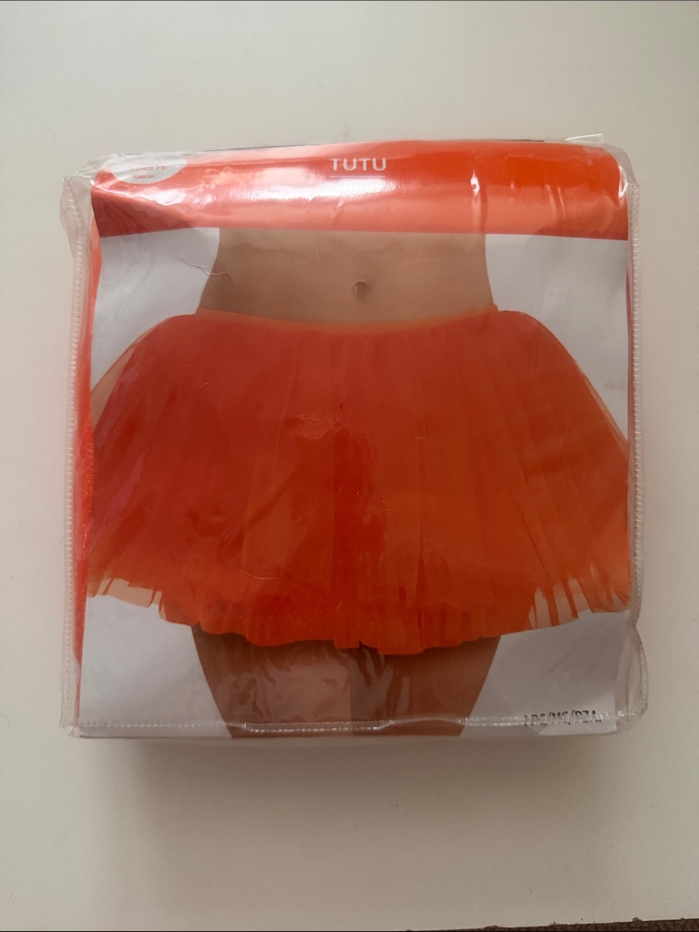 Amscan Bright Orange Tulle Circle Skirt